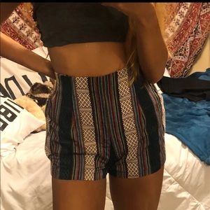 forever 21 tribal shorts